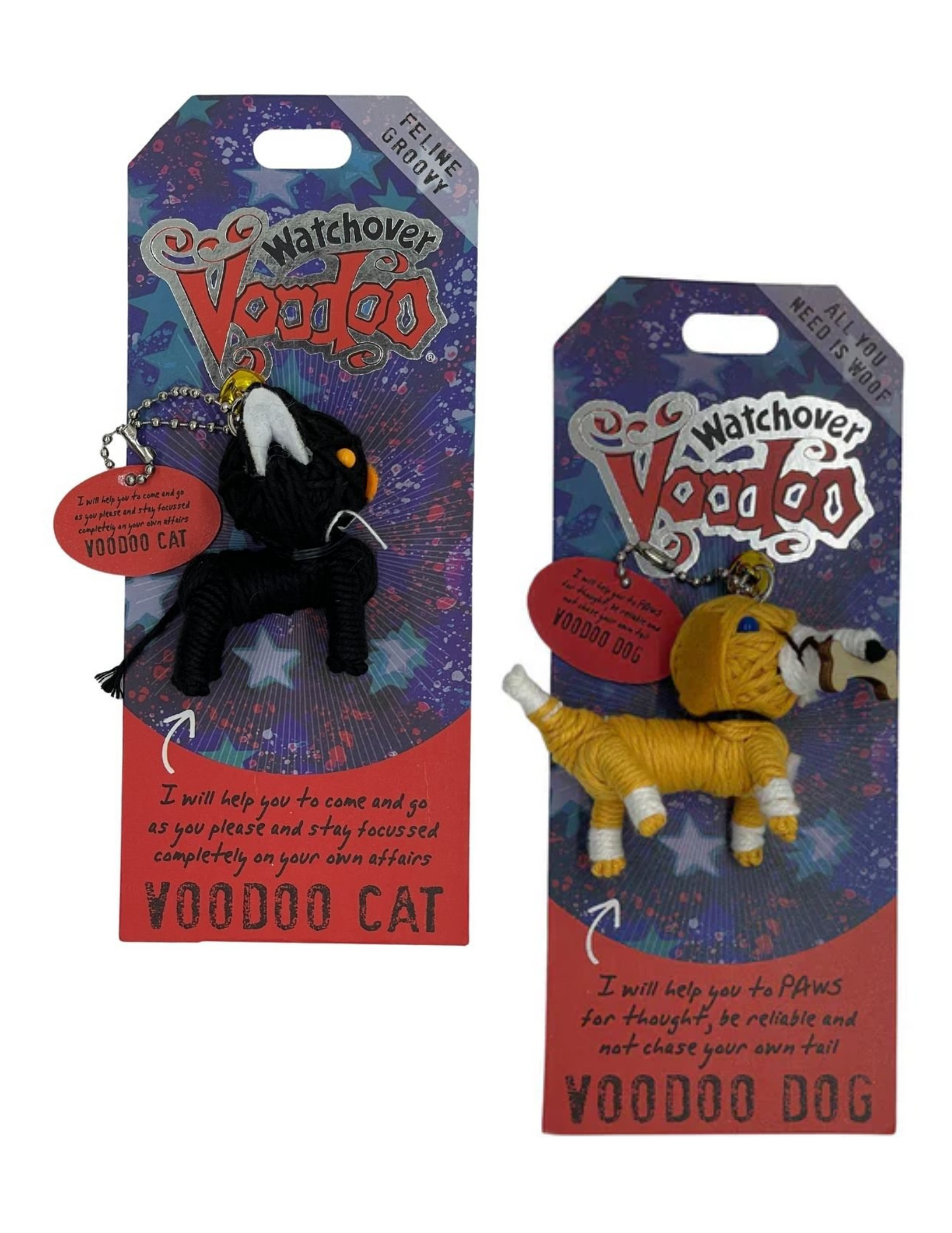 Watchover Voodoo Doll - Voodoo Cat & Voodoo Dog