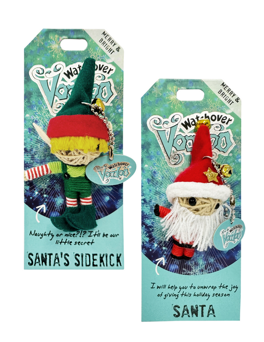 Watchover Voodoo Doll - Santa & Santa's Sidekick