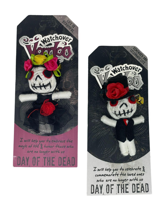 Watchover Voodoo Doll - Day of The Dead Male & Female