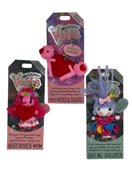 Watchover Voodoo Doll - Mom & Daughter Trio