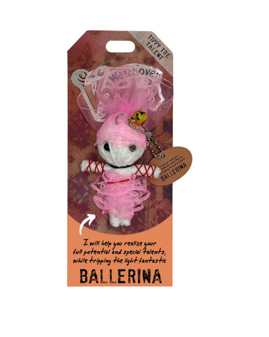 Watchover Voodoo Doll Ballerina Handcrafted Dolls with Positive Energy