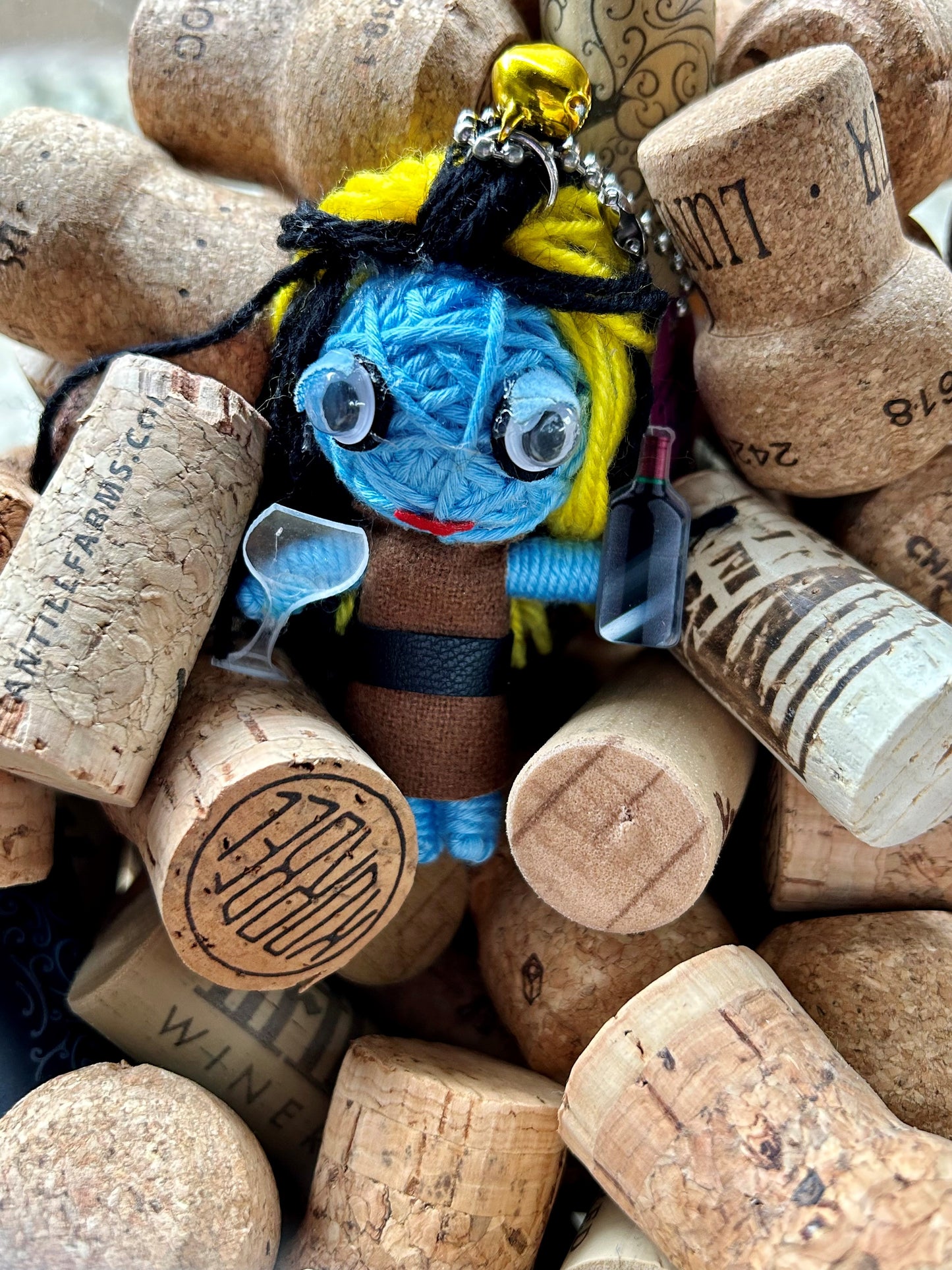 Watchover Voodoo Doll - Wine-O Woman