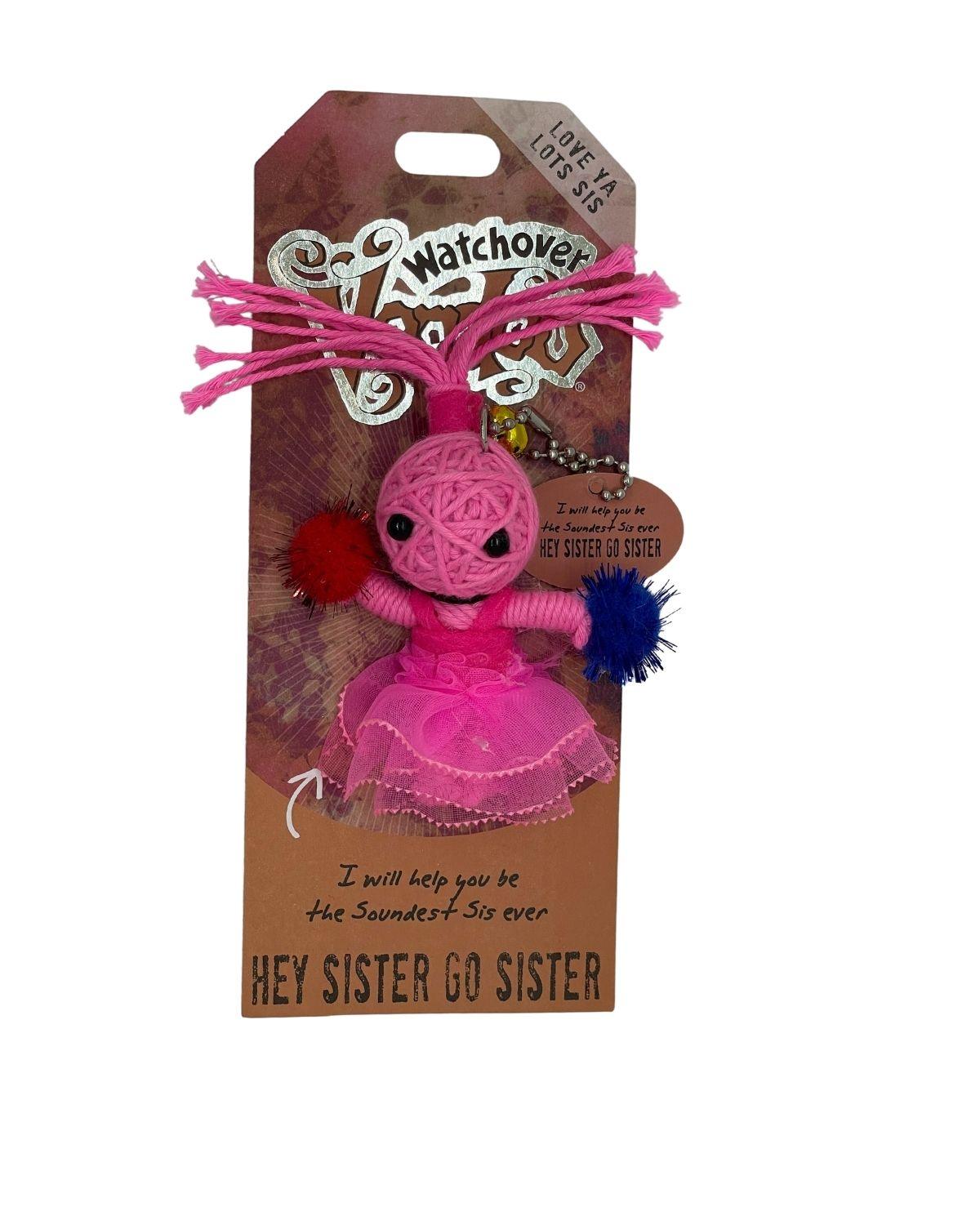 Watchover Voodoo Doll - Hey Sister Go Sister - Watchover Voodoo - String Doll