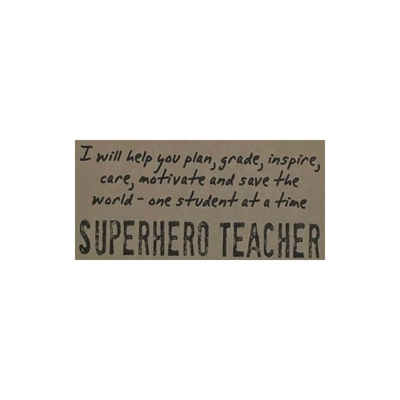 Watchover Voodoo Doll - Superhero Teacher - Watchover Voodoo - String Doll