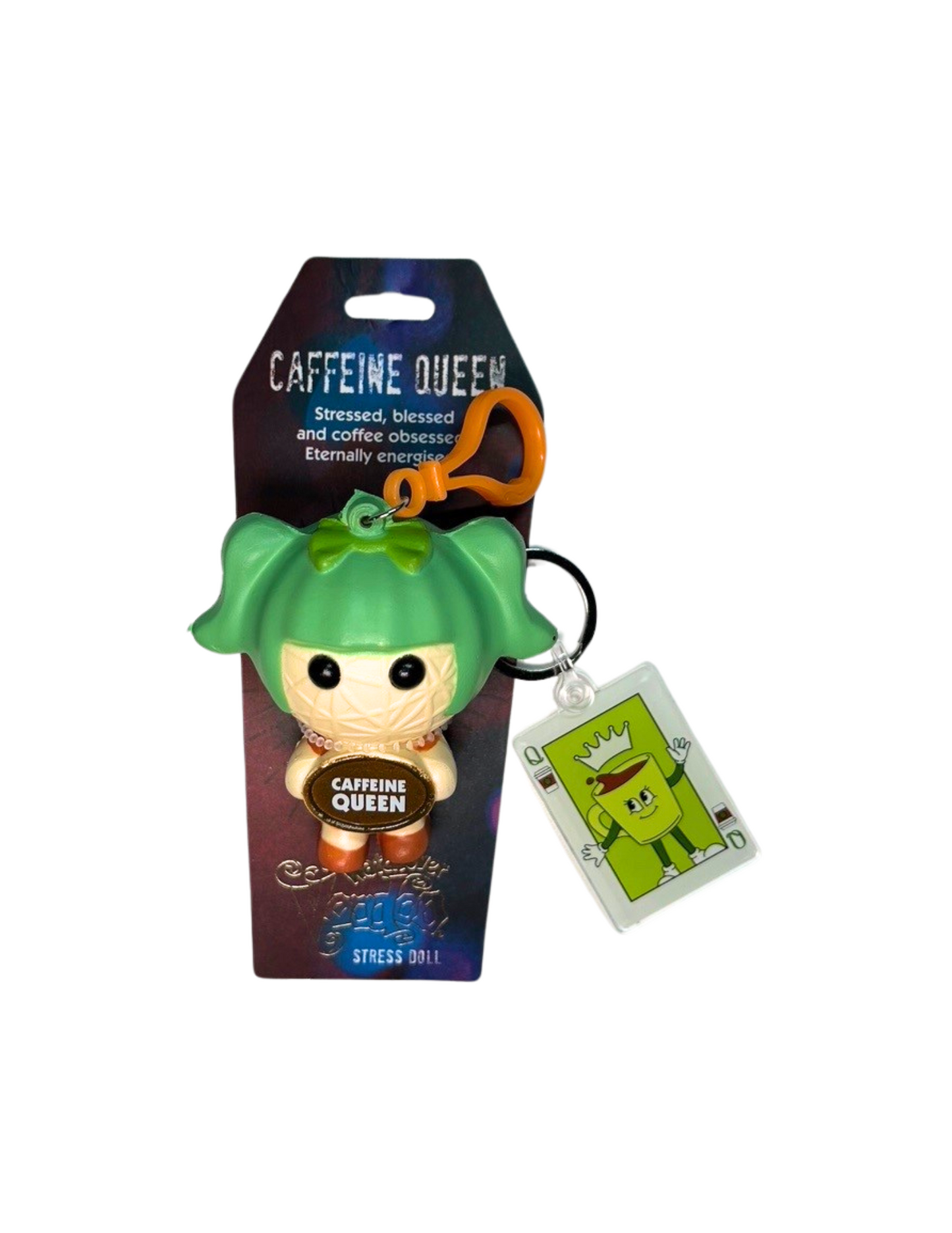 *LIMITED EDITION* Caffeine Queen Keychain