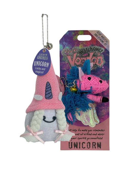 Lucky Gnome Unicorn & Watchover Voodoo Unicorn