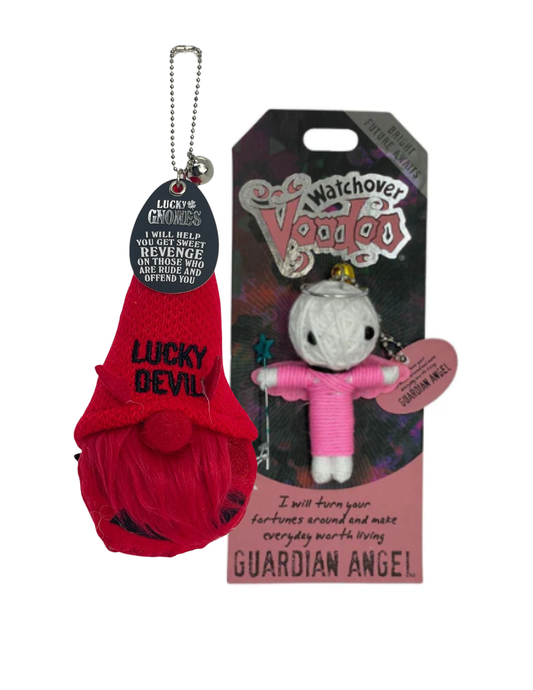 Lucky Gnome Lucky Devil  & Watchover Voodoo Guardian Angel