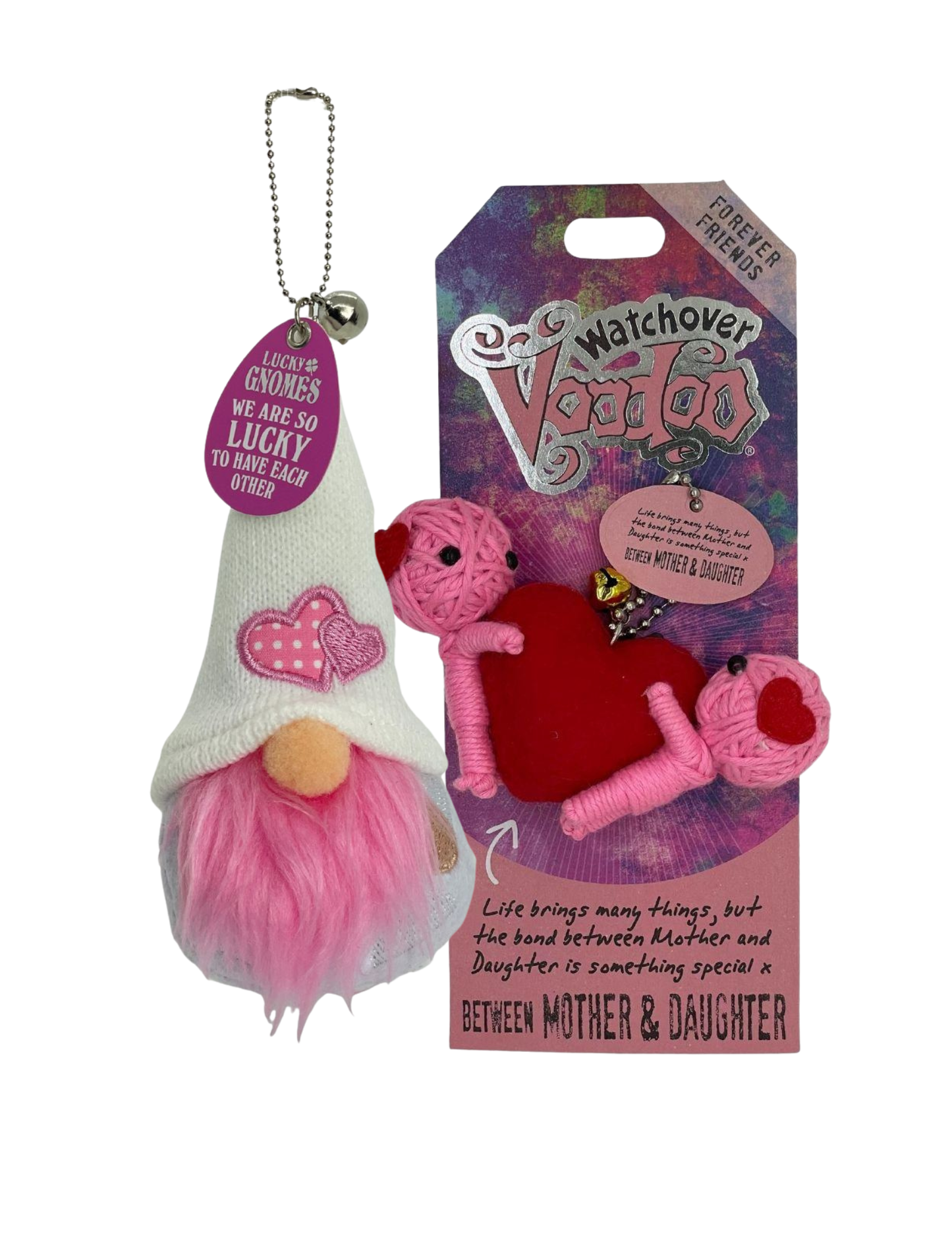 Lucky Gnome Mother & Daughter & Watchover Voodoo Between Mother & Daughter