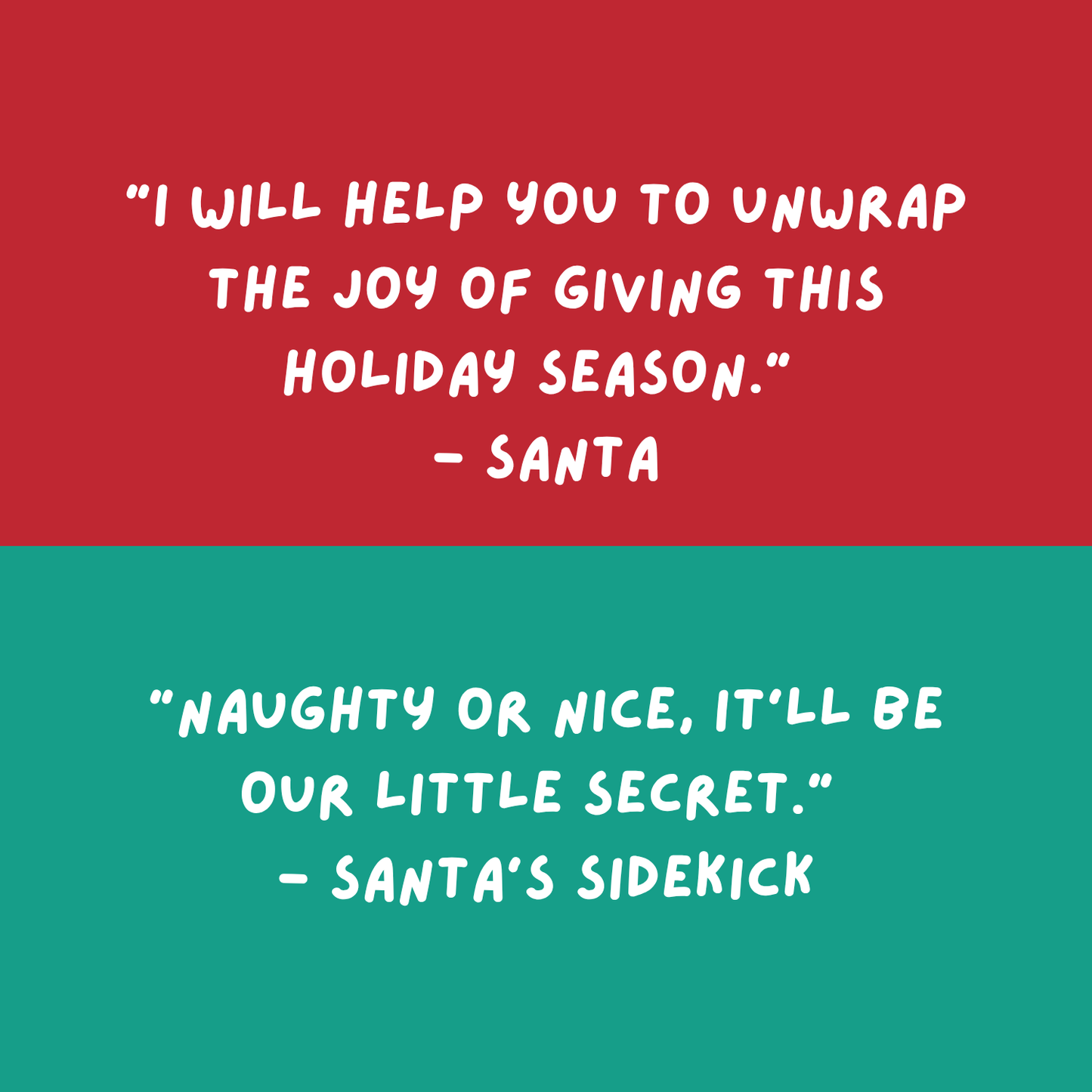 Watchover Voodoo Doll - Santa & Santa's Sidekick