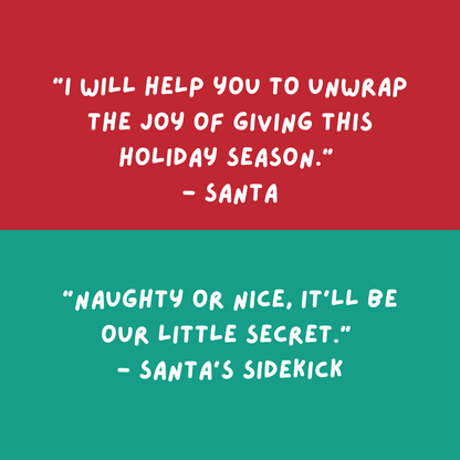 Watchover Voodoo Doll - Santa & Santa's Sidekick