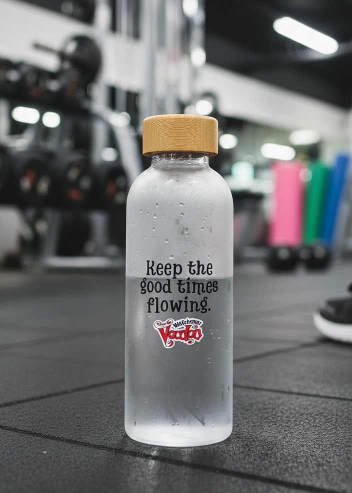 Watchover Voodoo Bamboo-Lid 22oz Water Bottle