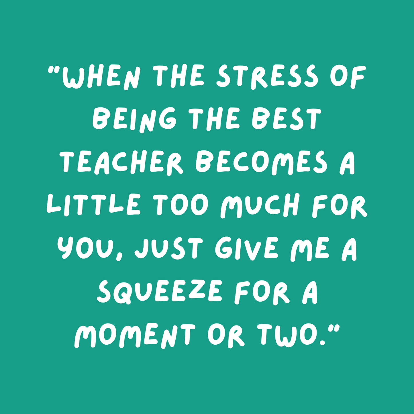 Watchover Voodoo Stress Doll - Best Teacher