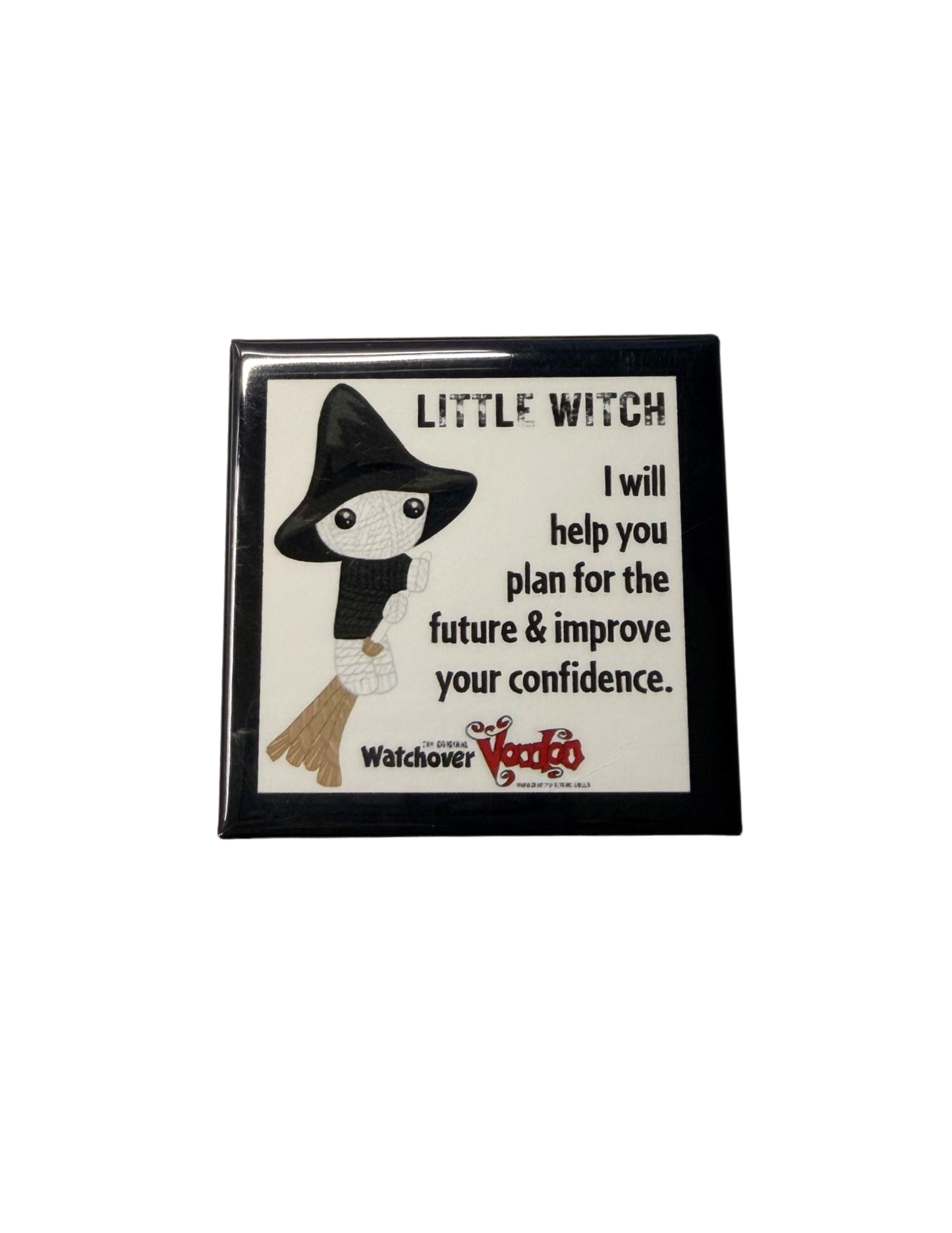 Watchover Voodoo Laminated Magnet - Little Witch