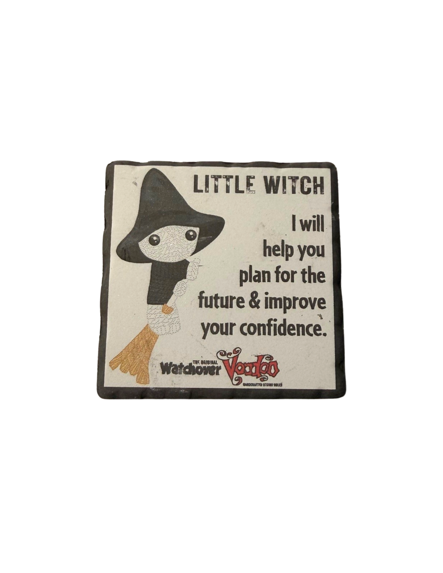 Watchover Voodoo Stone Magnet - Little Witch
