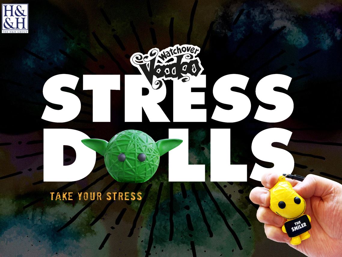 Voodoo Stress Doll -  Stress Head