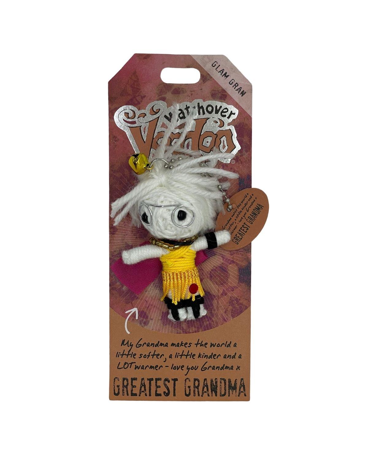 Watchover Voodoo Doll Greatest Grandma Handcrafted Dolls with Positive Energy