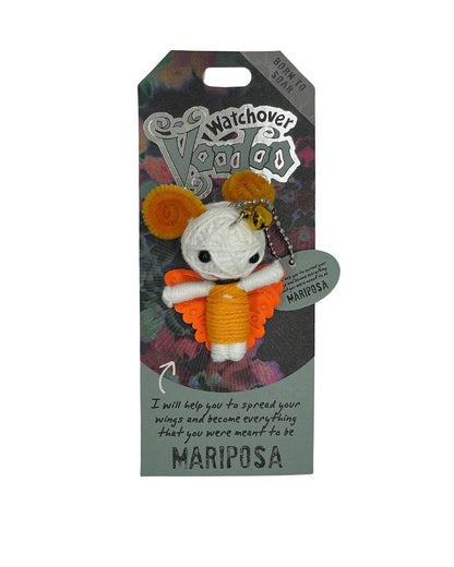 Watchover Voodoo Doll Mariposa Handcrafted Dolls with Positive
