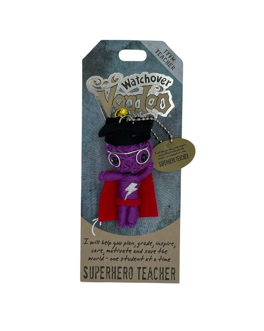 Watchover Voodoo Doll - Superhero Teacher - Watchover Voodoo - String Doll